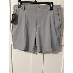 NWT Callaway Boys Youth Golf Shorts Pro Spin 3.0 Active Plaza Sleet Size XL